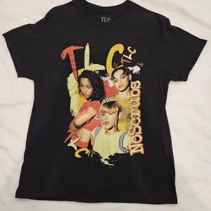 TLC Black Graphic Kids T-Shirt